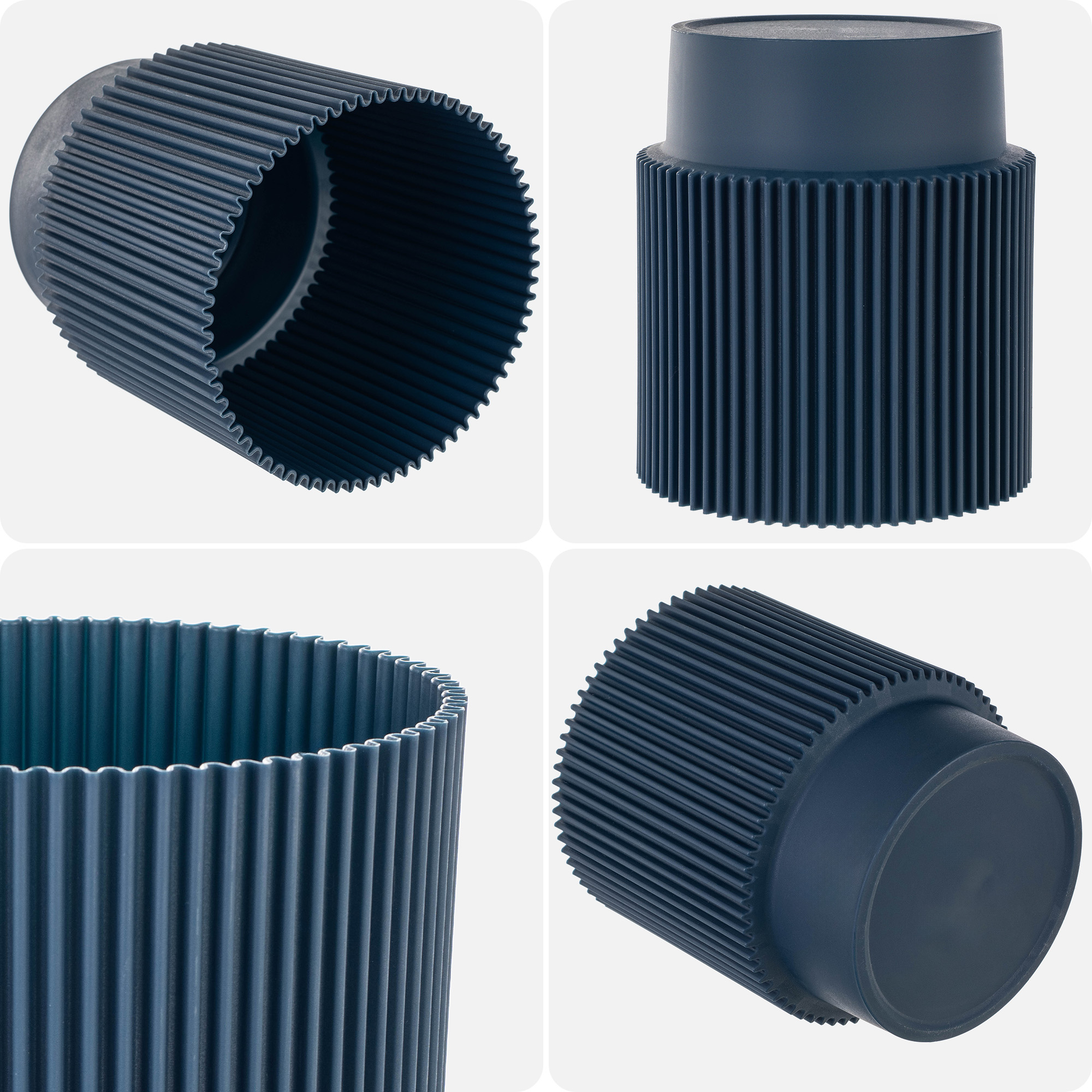 Doniczka na kwiaty Aldeia 16cm granatowy