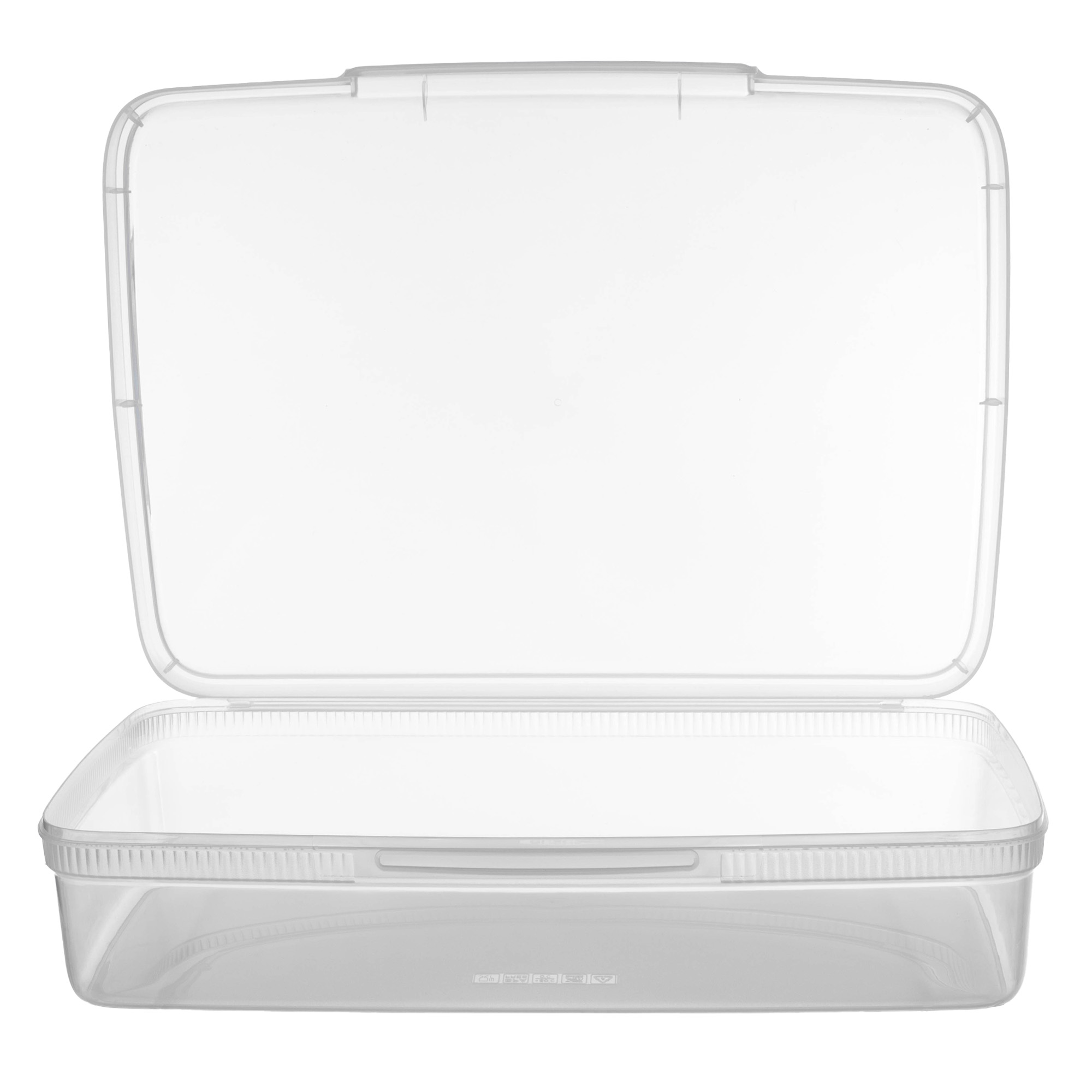 Pojemnik na żywność prostokątny Curver Snap Box 4,4L