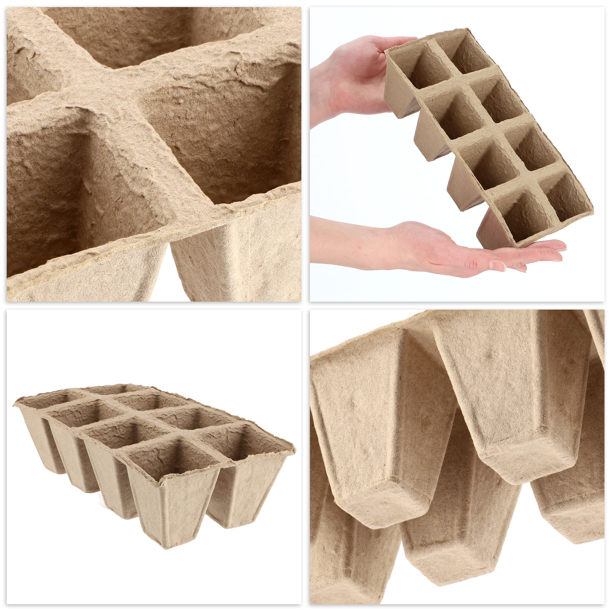 Doniczki torfowe Turgon, 24 x 6 cm, 24 szt.