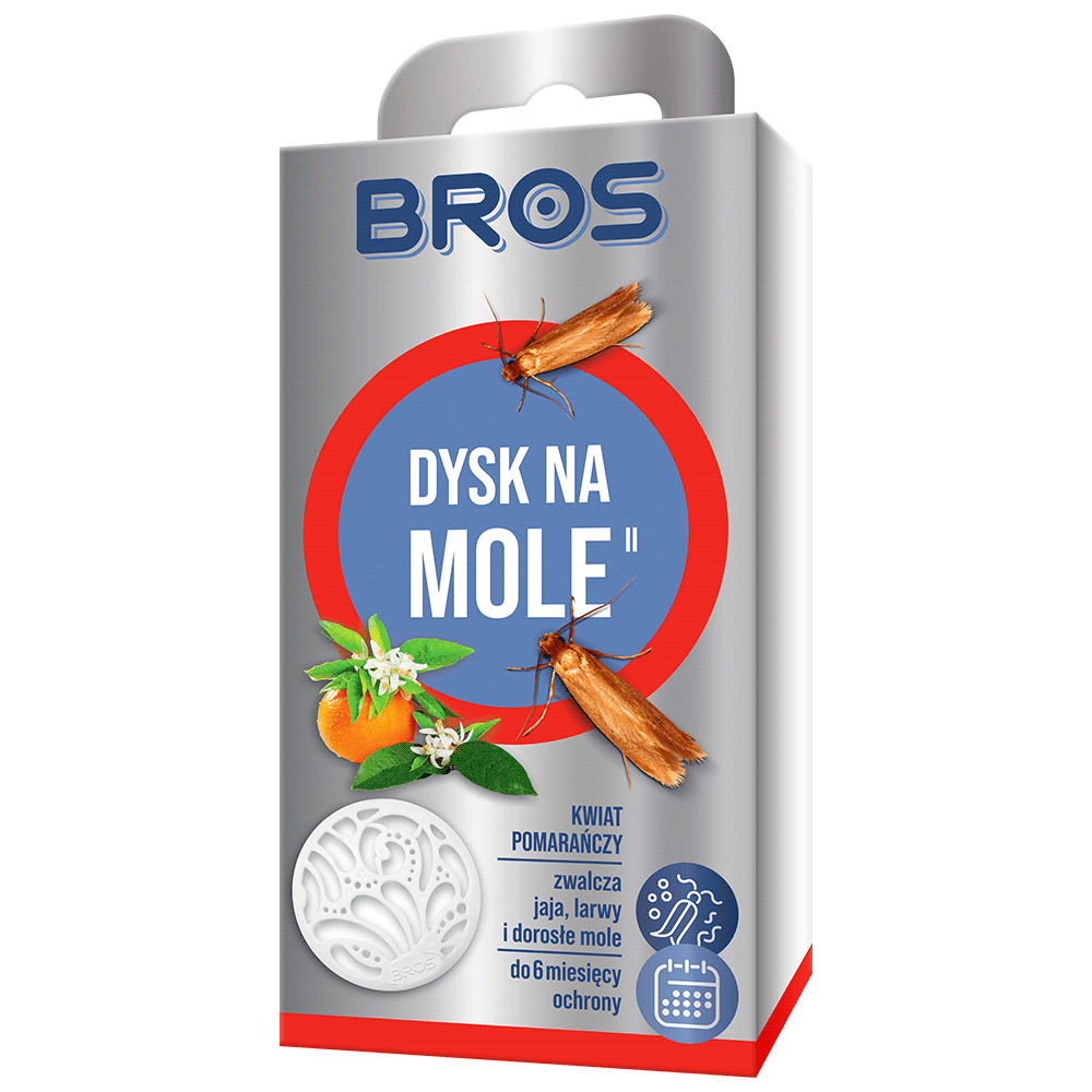 Bros Dysk na mole kwiat pomarańczy