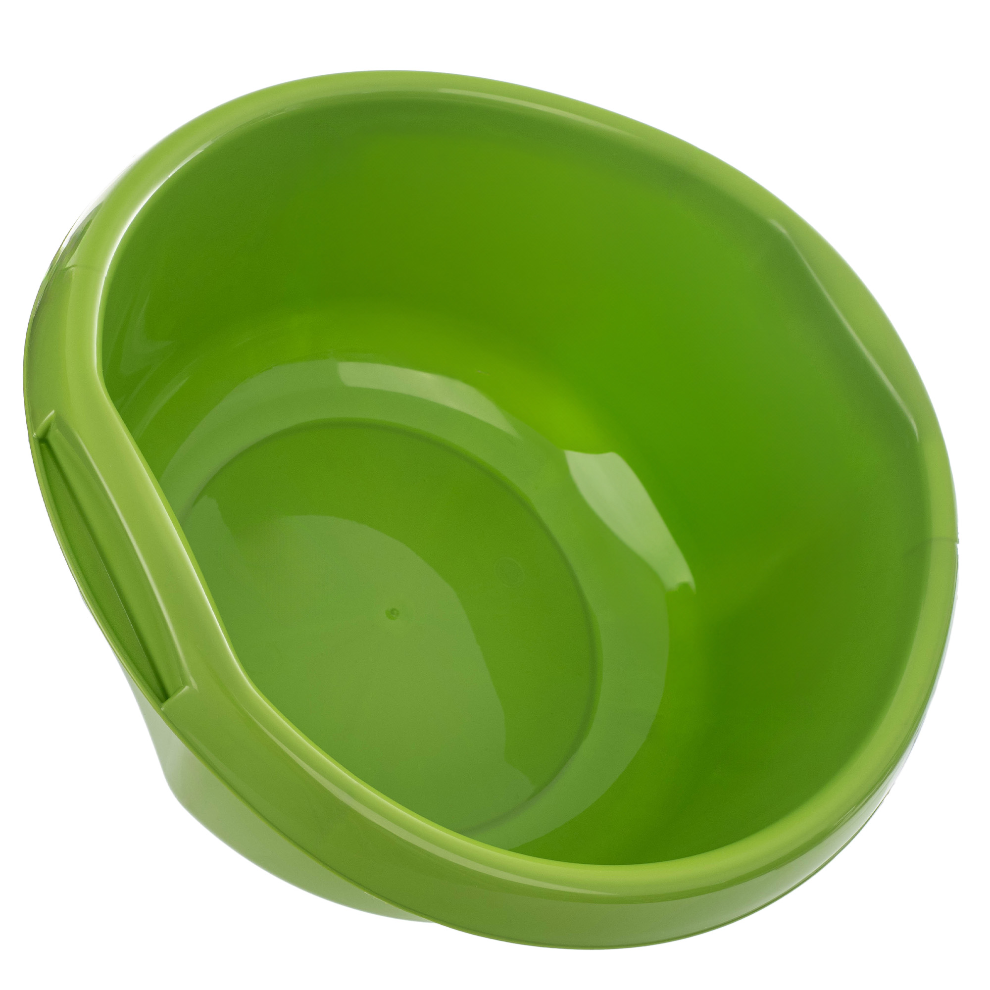 Miednica plastikowa z uchwytami Treix 15L zielona