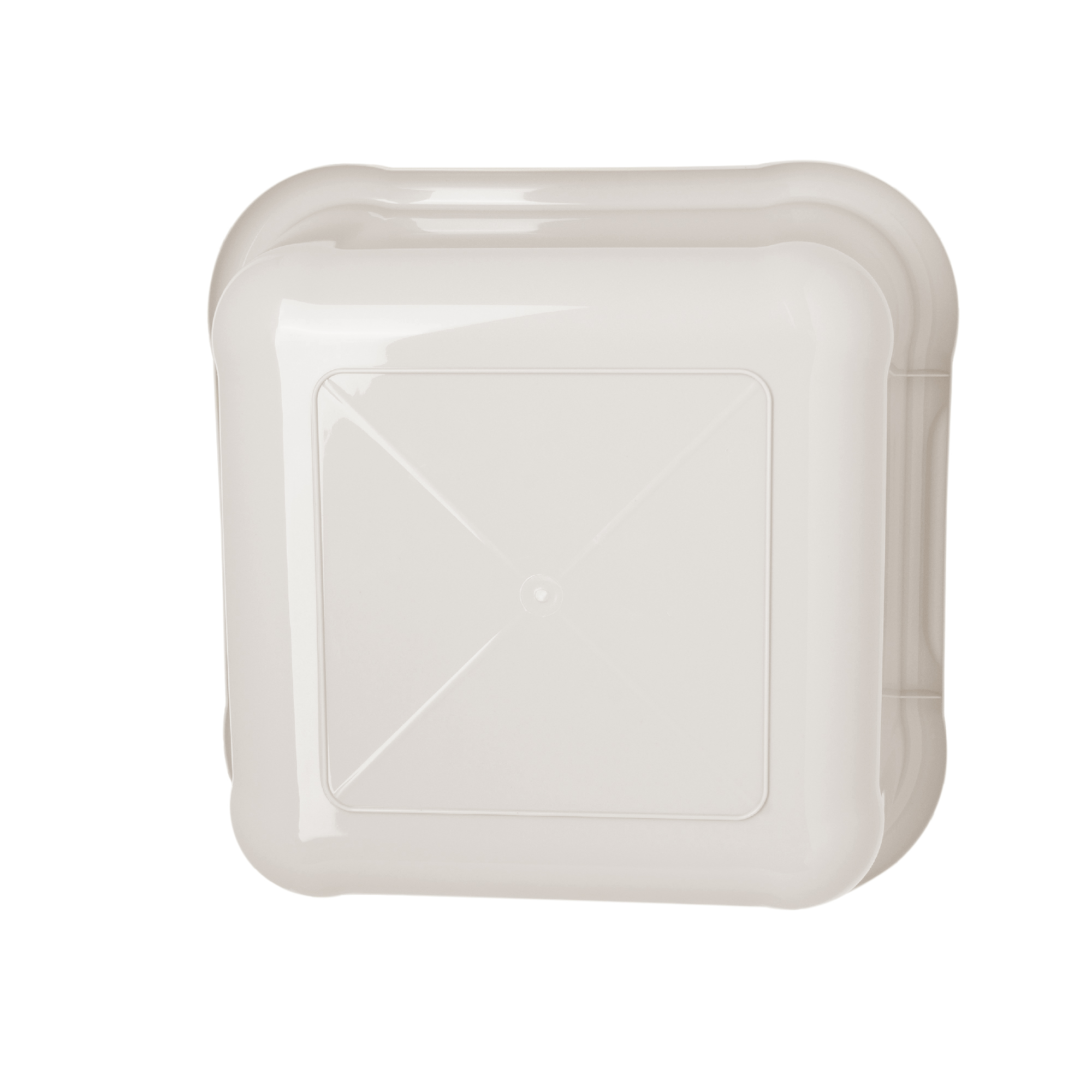 Miska kwadratowa do łazienki Kollo 8L biały poddymiony