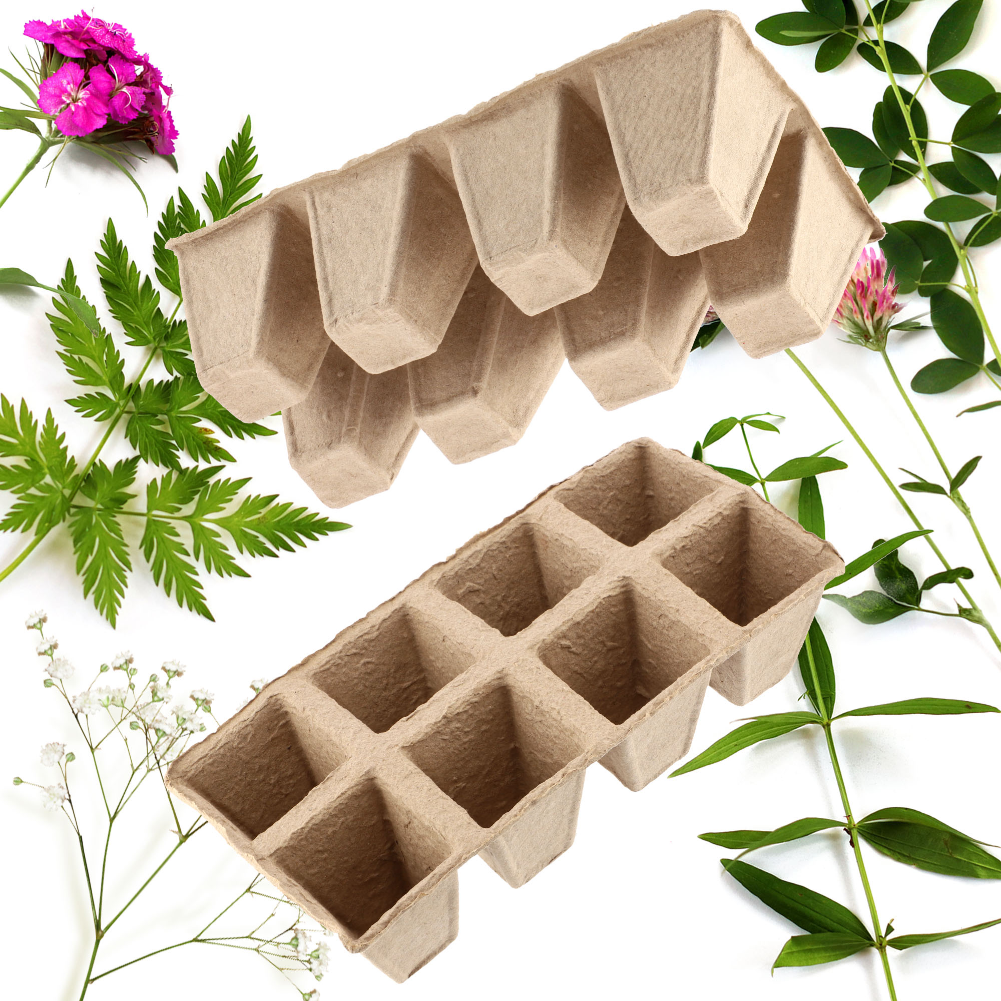 Doniczki torfowe Turgon, 24 x 6 cm, 24 szt.