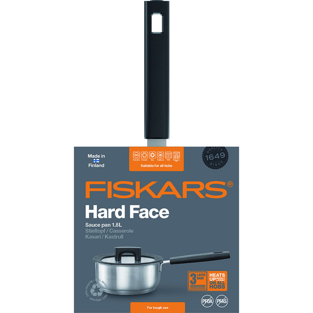 Fiskars 1052239 HF Steel Rondel 1.8 l z pokrywką