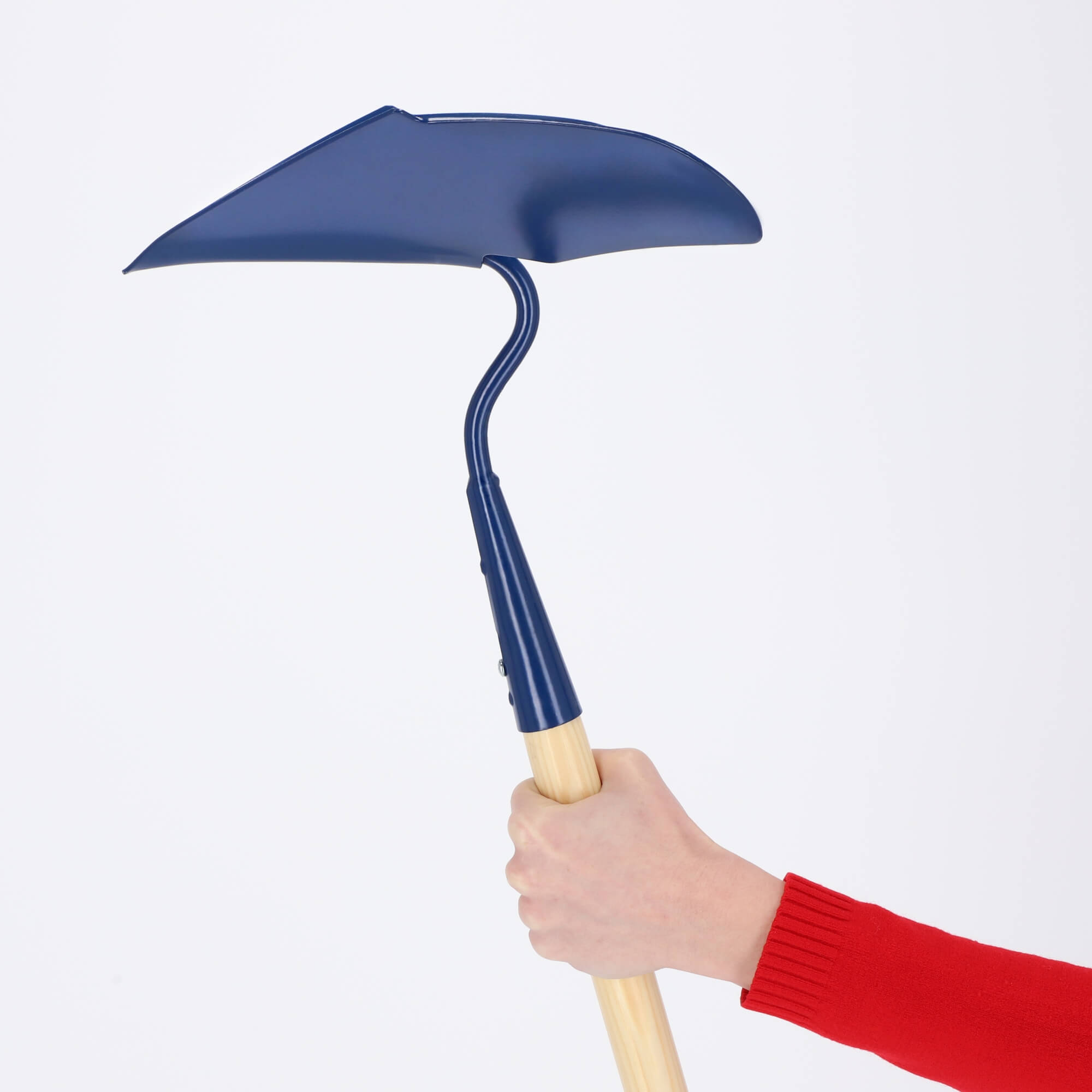 Obsypnik z trzonkiem Bleka 160 x 25 cm, niebieski