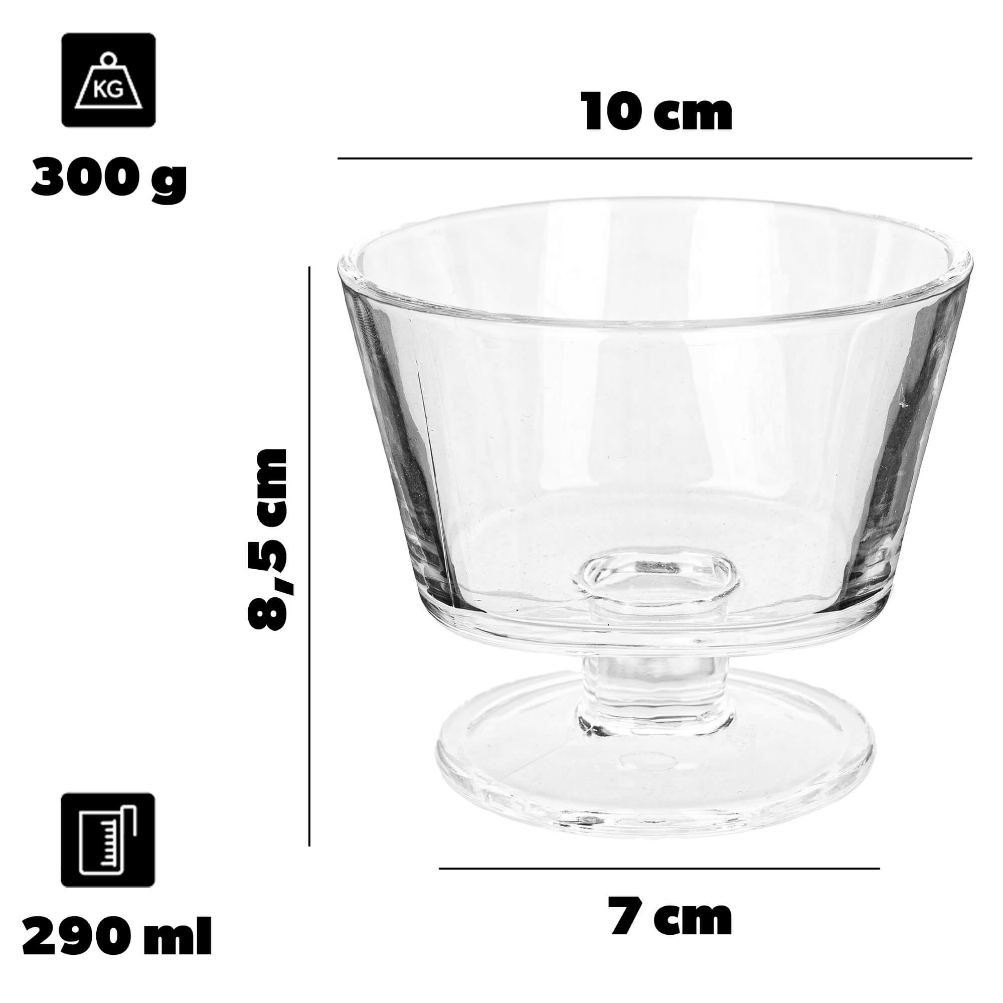 Pucharek do lodów i deserów Pisa 280 ml