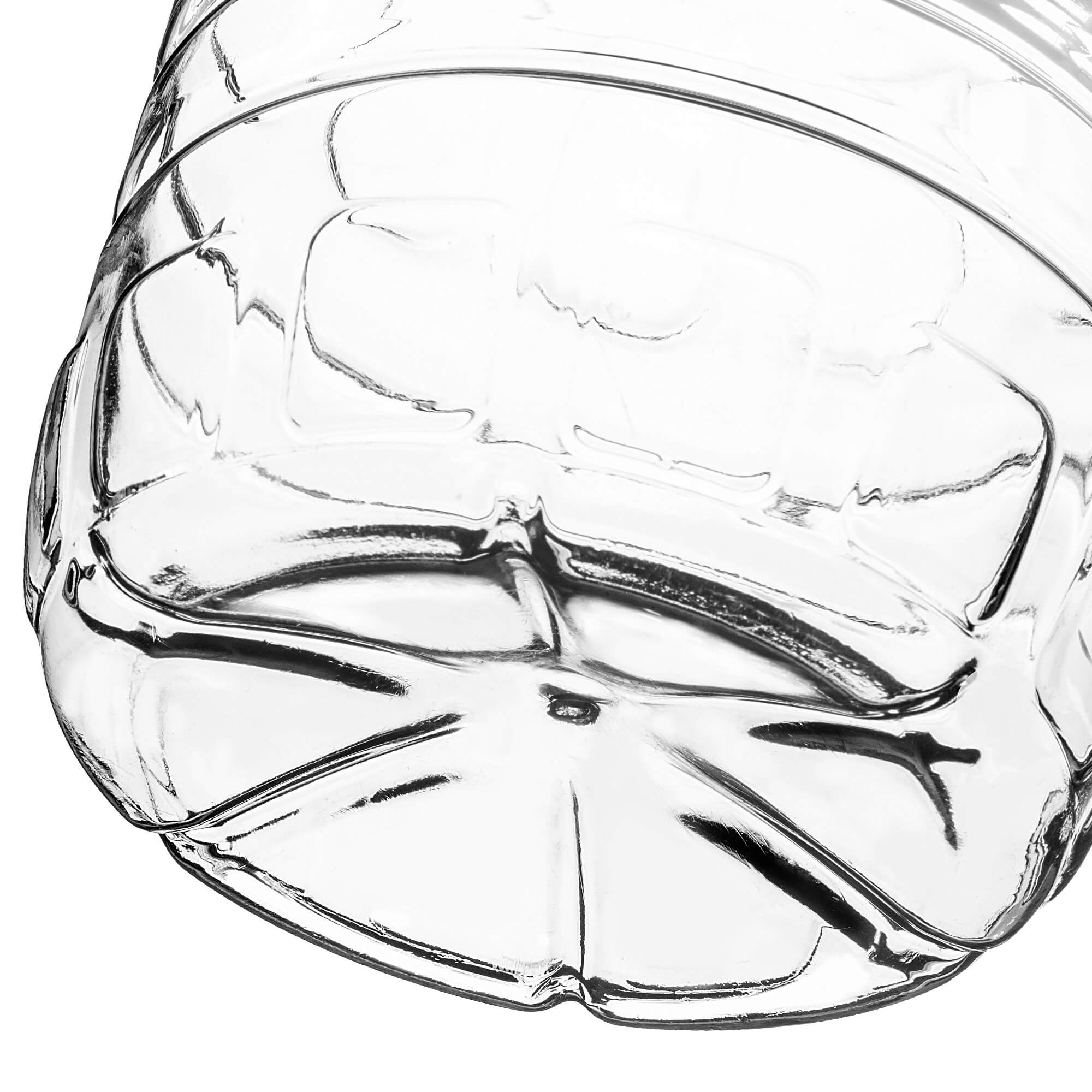 Słoik PET z zakrętką i uchwytem Riccia uniwersalny 2L + 3L + 5L