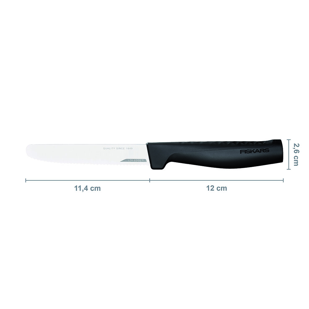 Fiskars 1054947 Hard Edge Nóż do pomidorów 11 cm 
