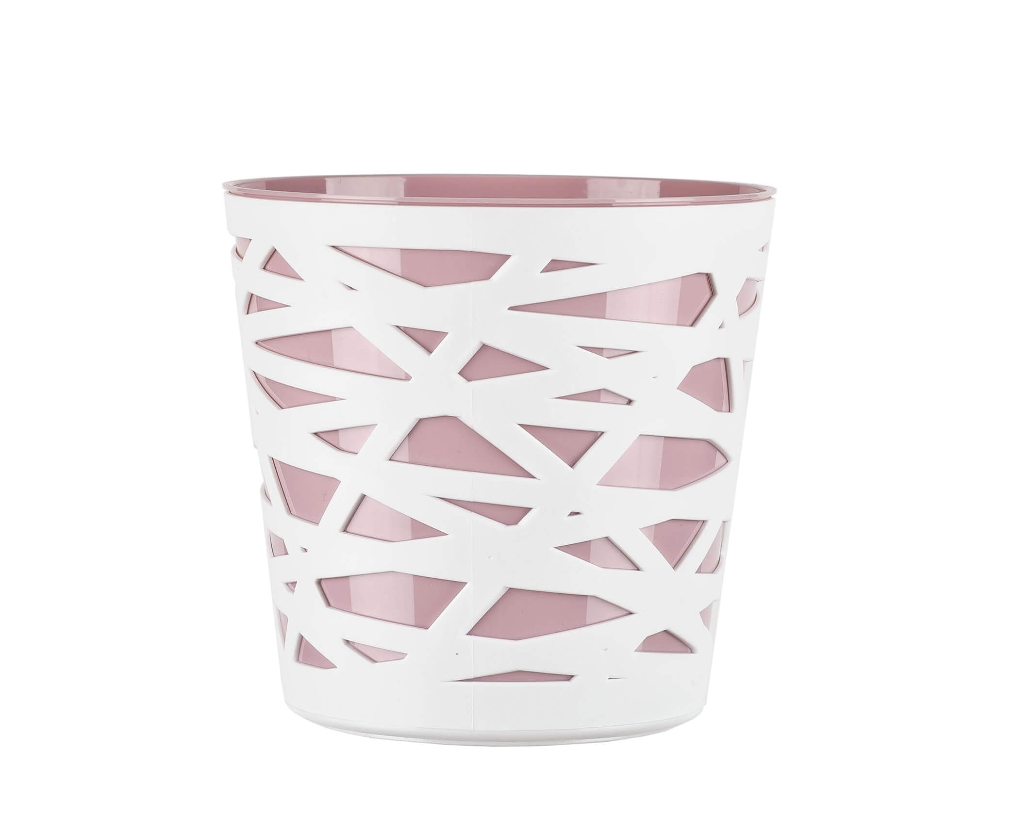 Doniczka z wkładem Rusio 13 cm, różowa