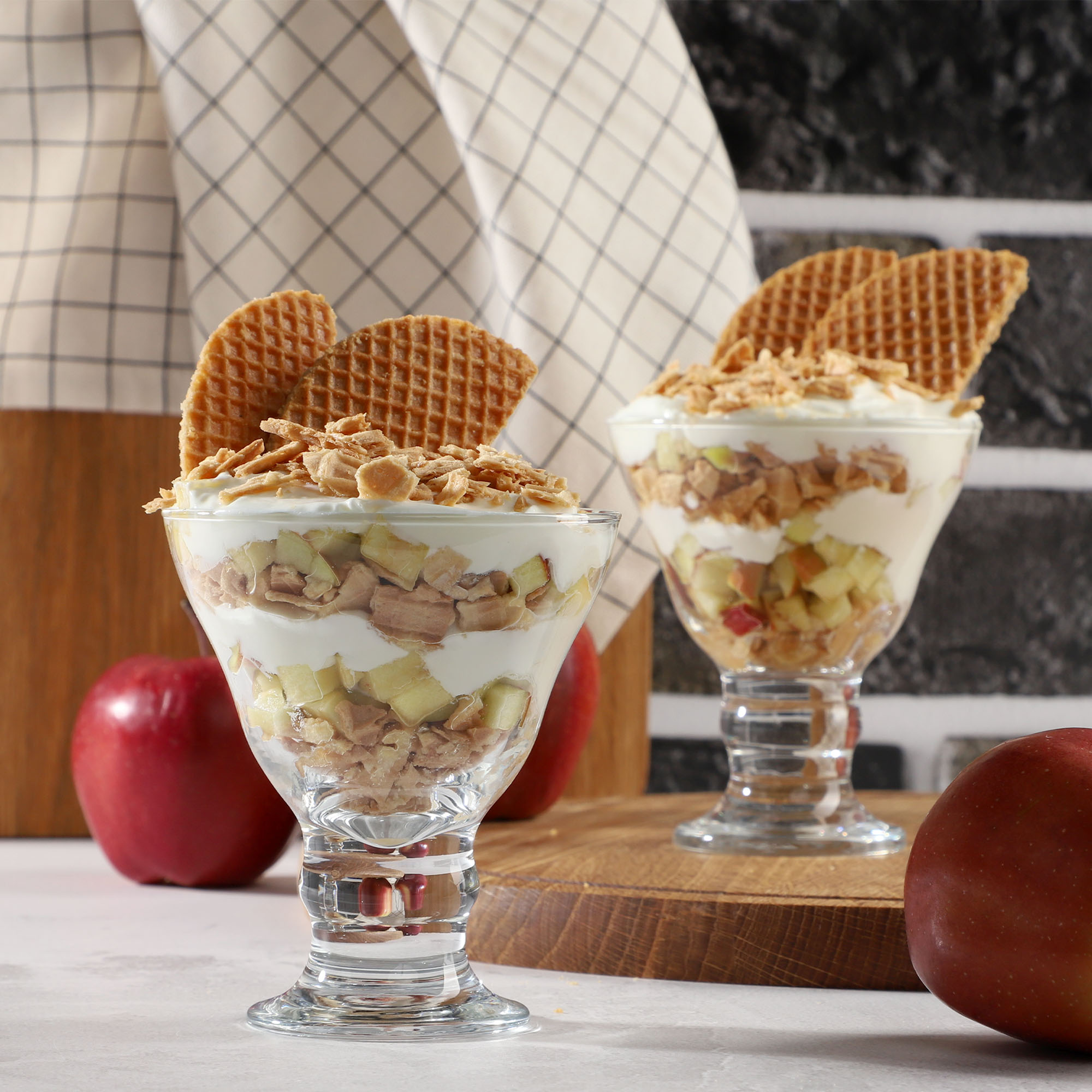 Pucharki do lodów 250 ml Siena, 6 szt.