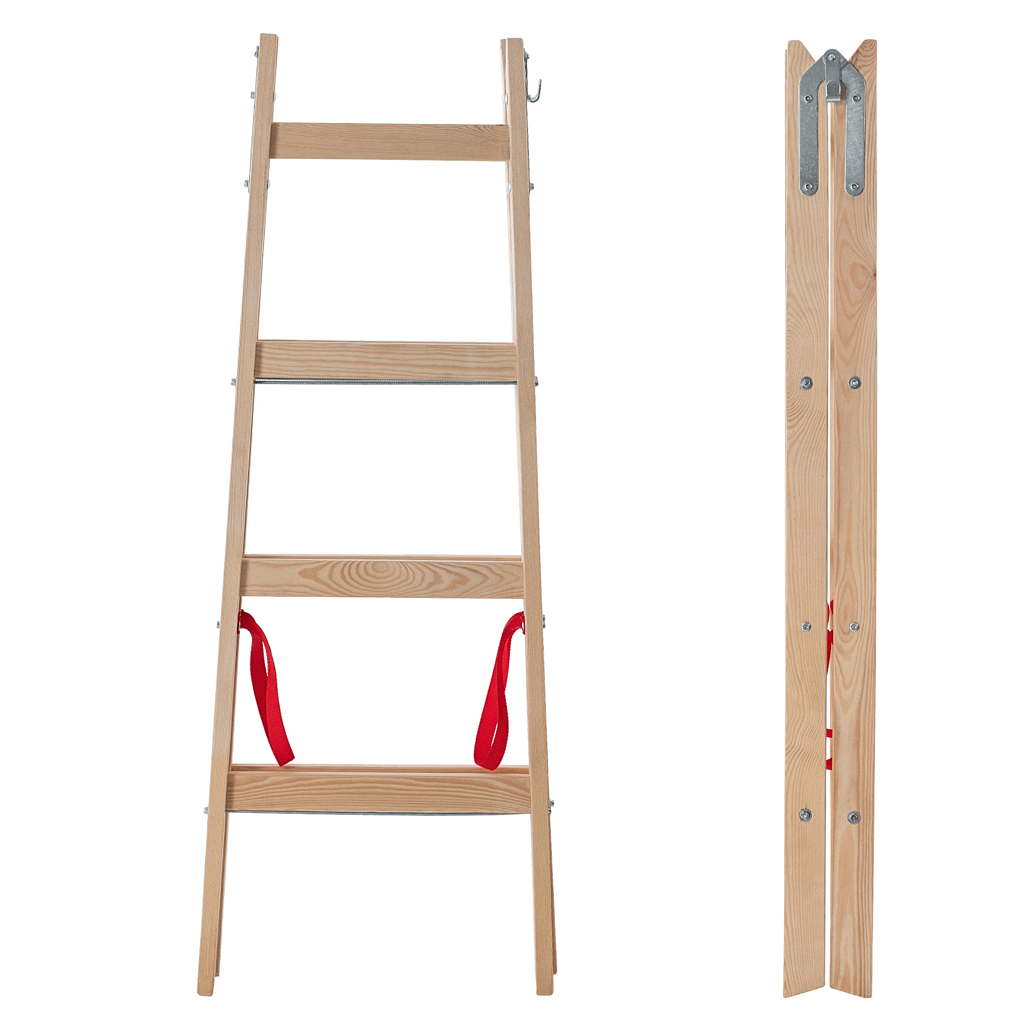 Drabina malarska Cossira dwustronna 4 stopnie