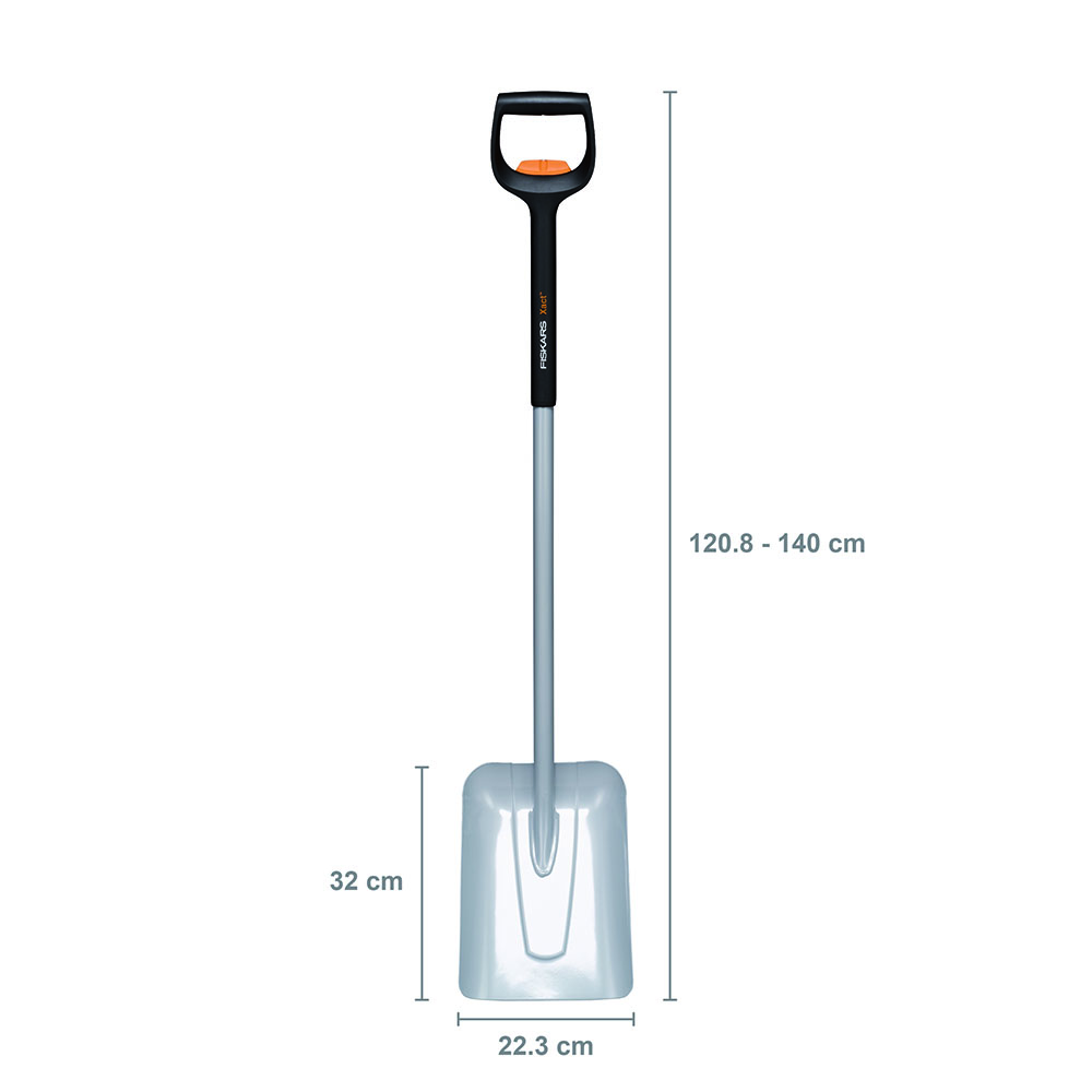 Fiskars 1066734 Xact Teleskopowa szufla