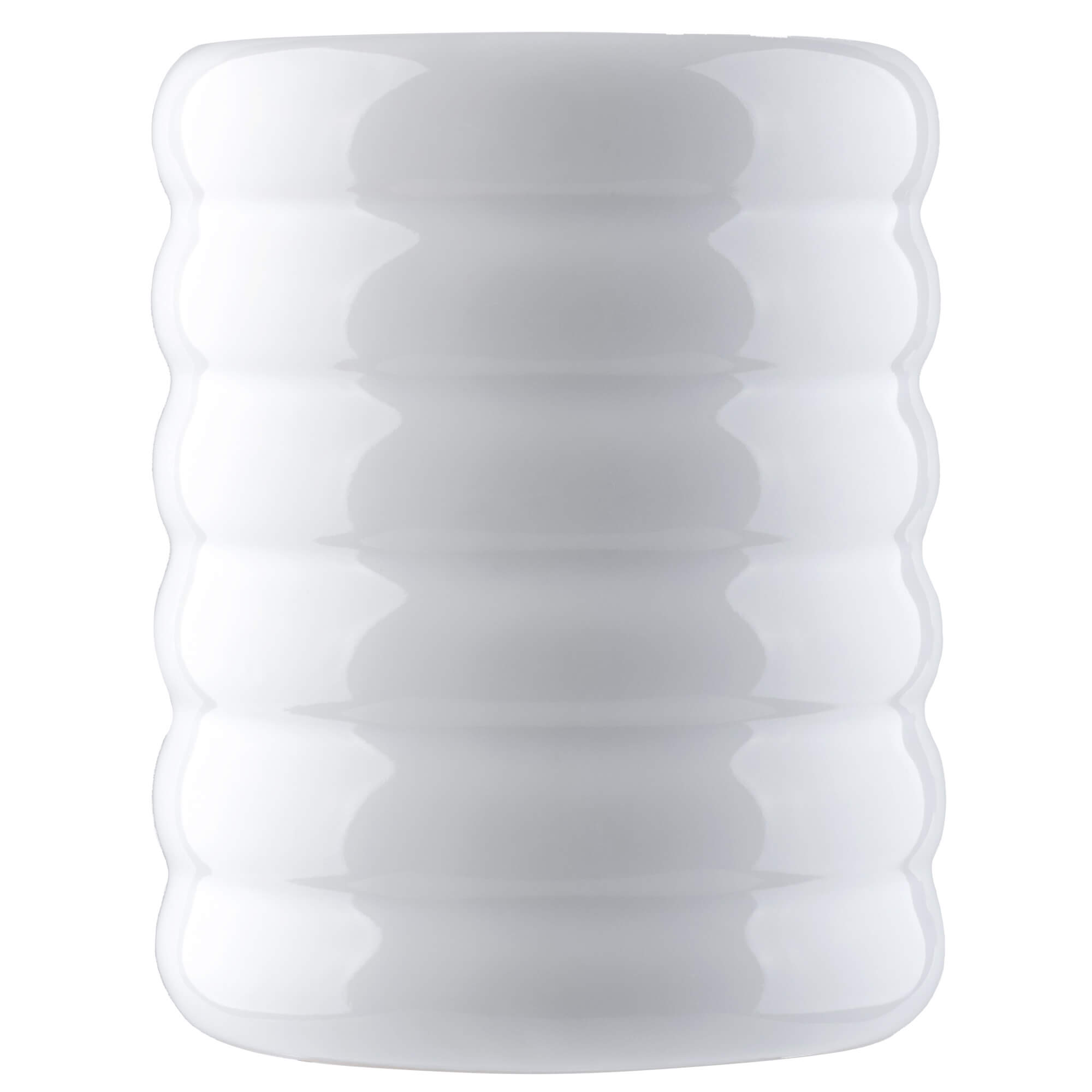 Kubek łazienkowy na paste i szczoteczki 150 ml, biały