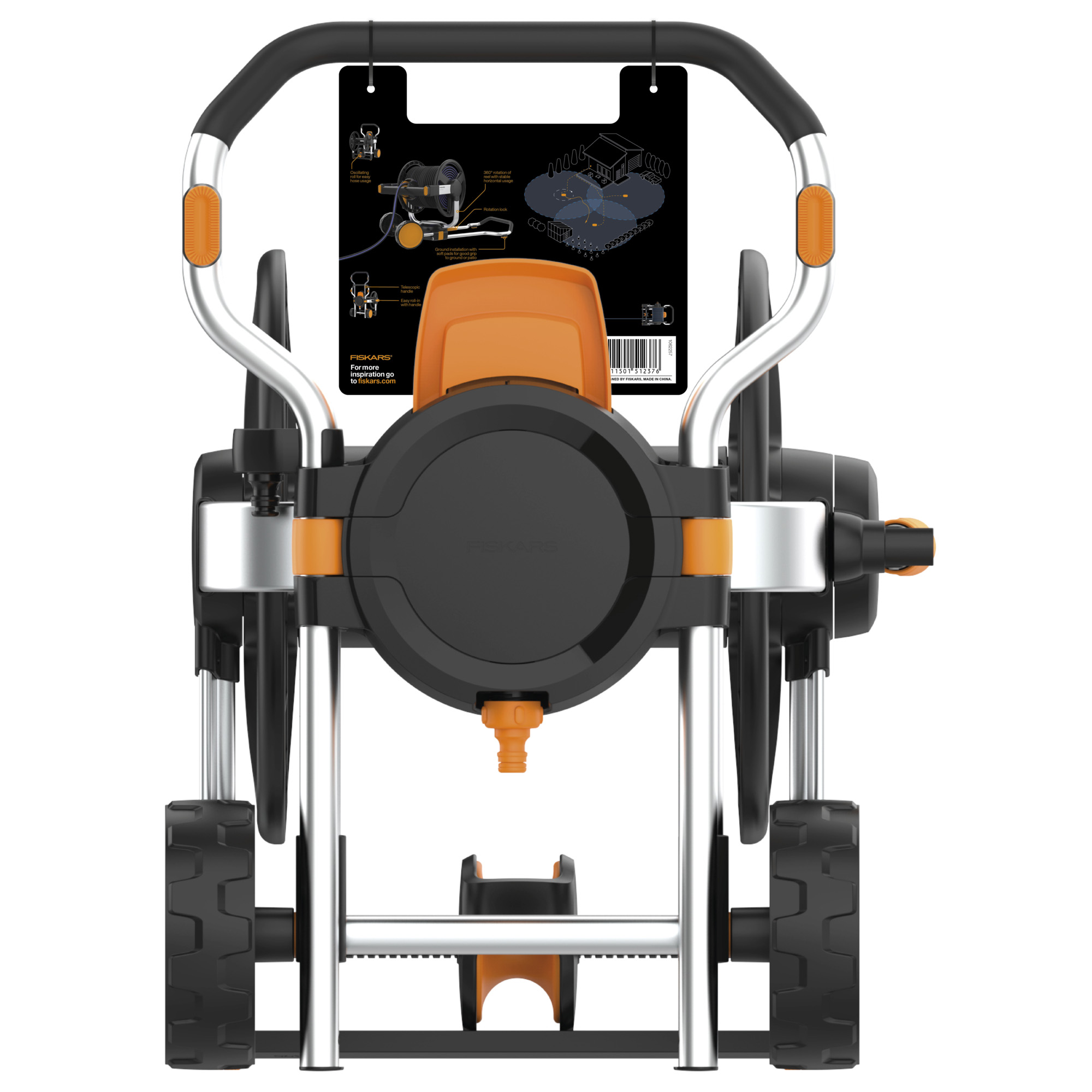 Fiskars 1062257 Wózek na wąż XL