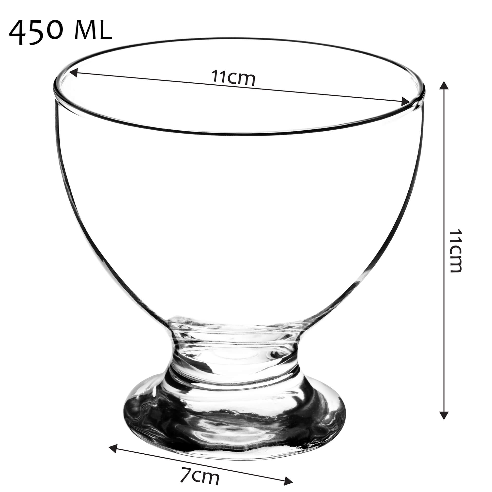 Pucharki do lodów i deserów Galena 450 ml 12 szt.