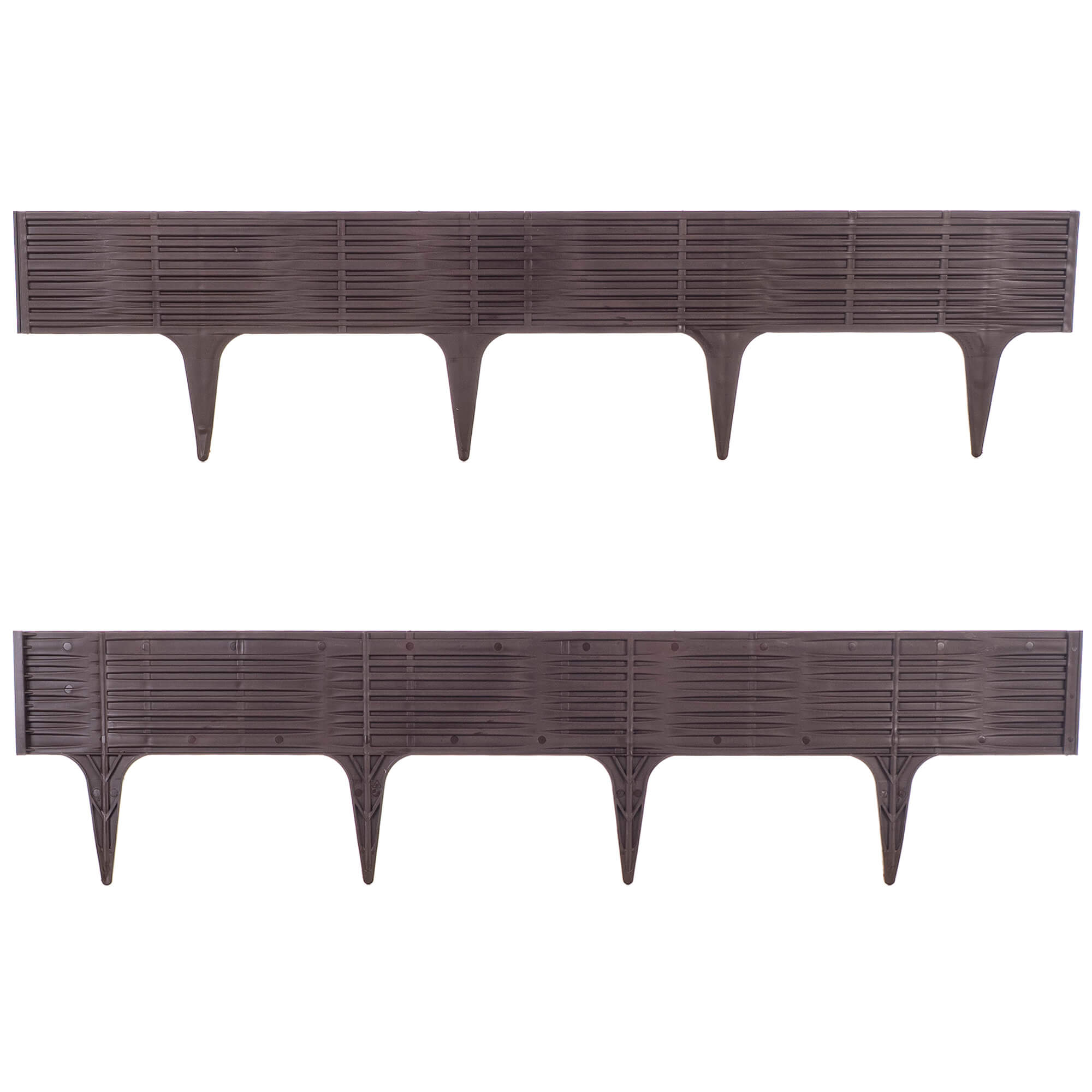 Obrzeże ogrodowe Averton 78 x 9 cm brąz wzór 1. 5 szt.