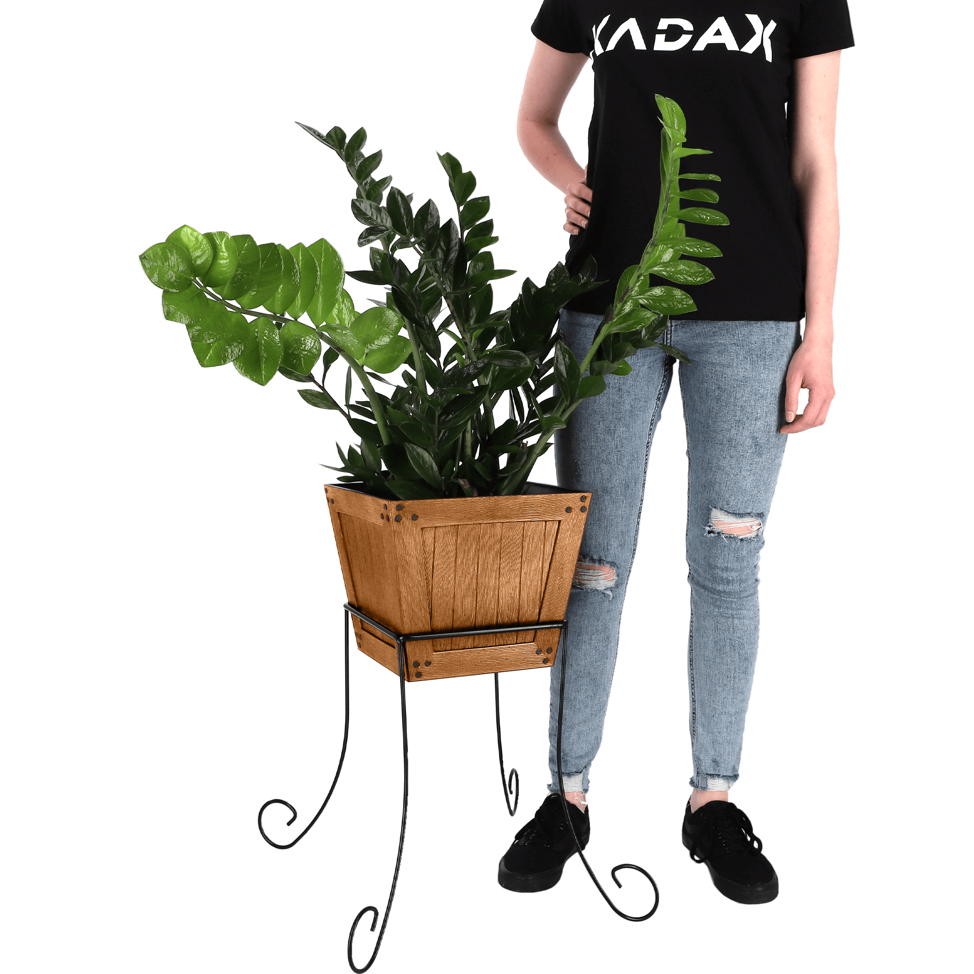 Stojak na donicę 40 x 46 cm, metalowy