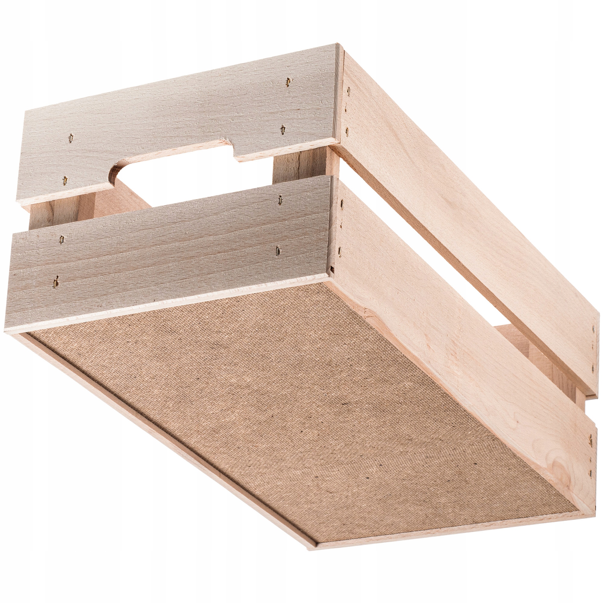 Skrzynka drewniana 14 x 20 cm, naturalna