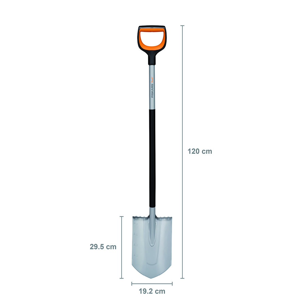 Fiskars 1066729 Xact Szpadel ostry 