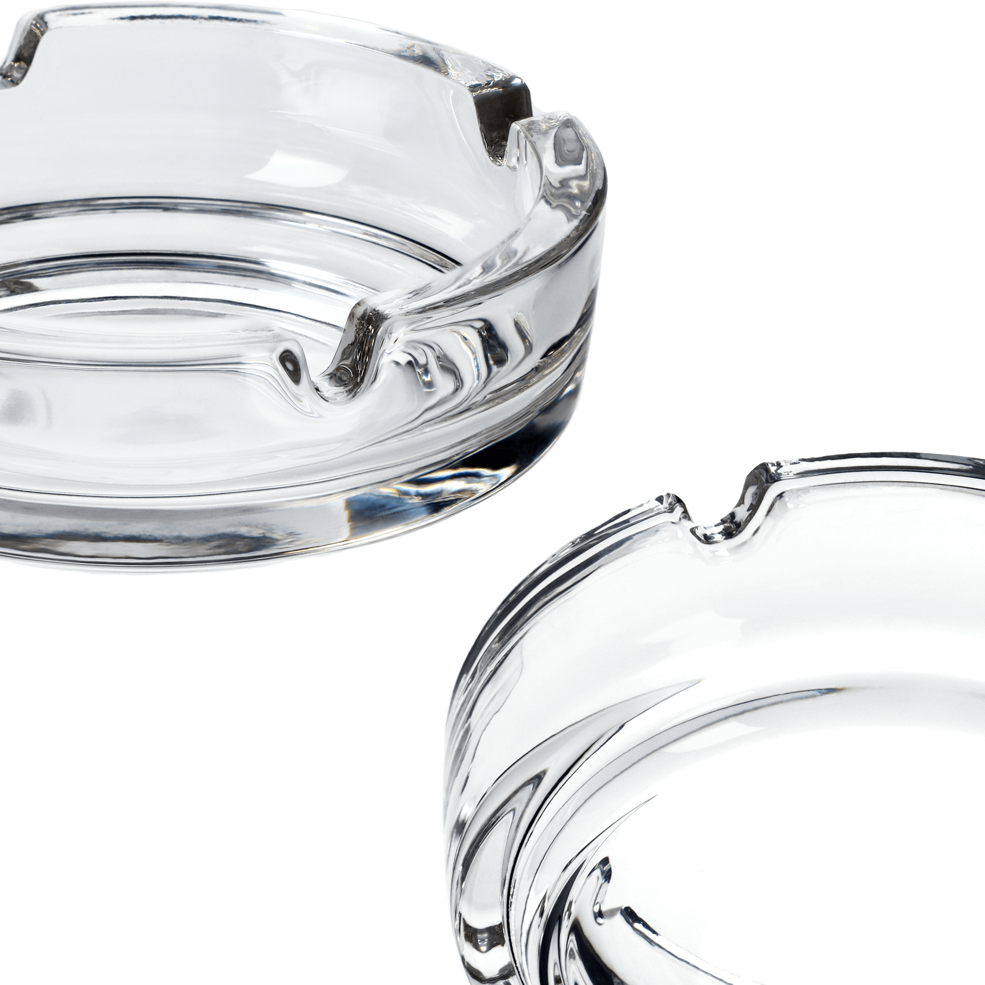 Popielniczka stołowa szklana 11 x 3 cm