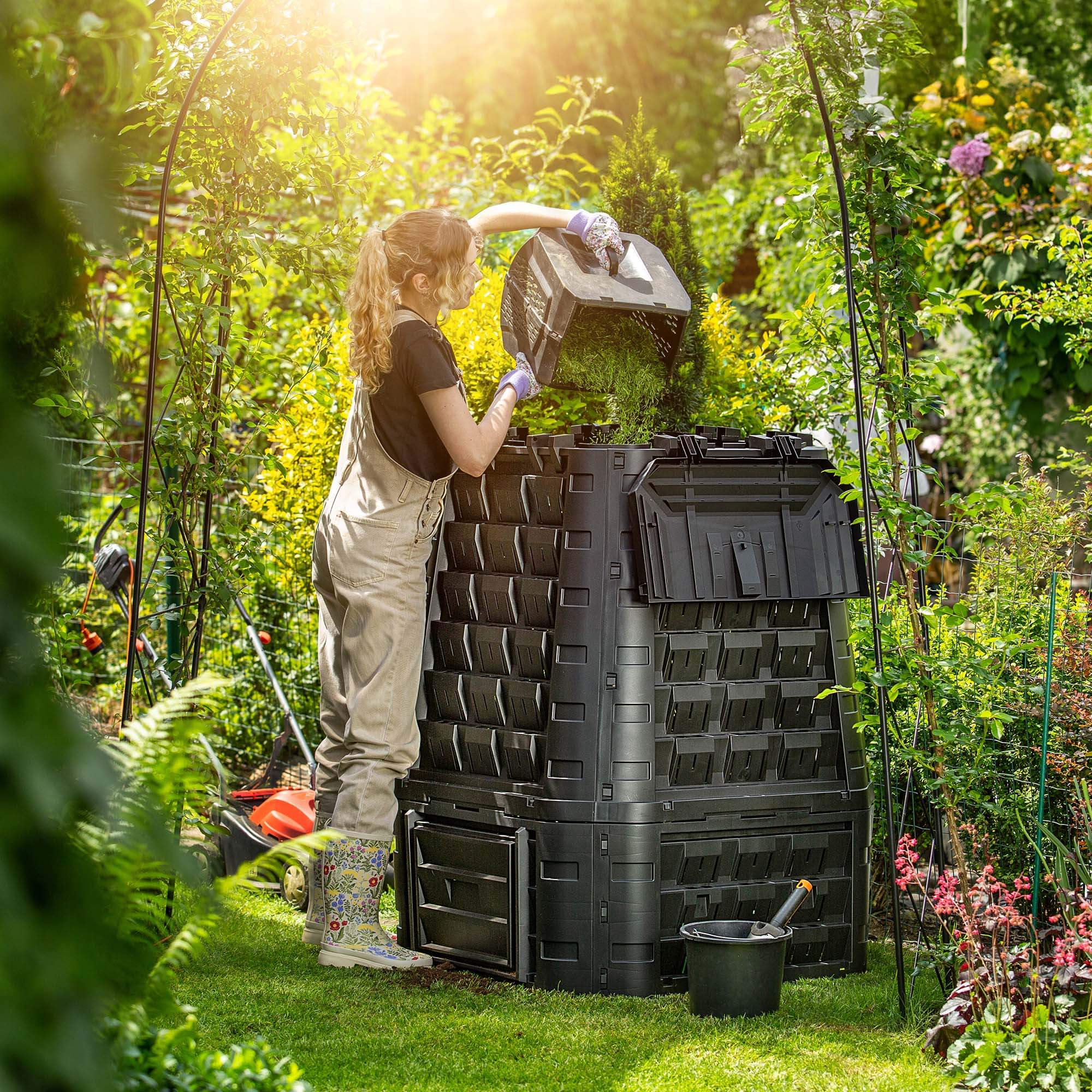 Kompostownik ogrodowy Yutz 750L