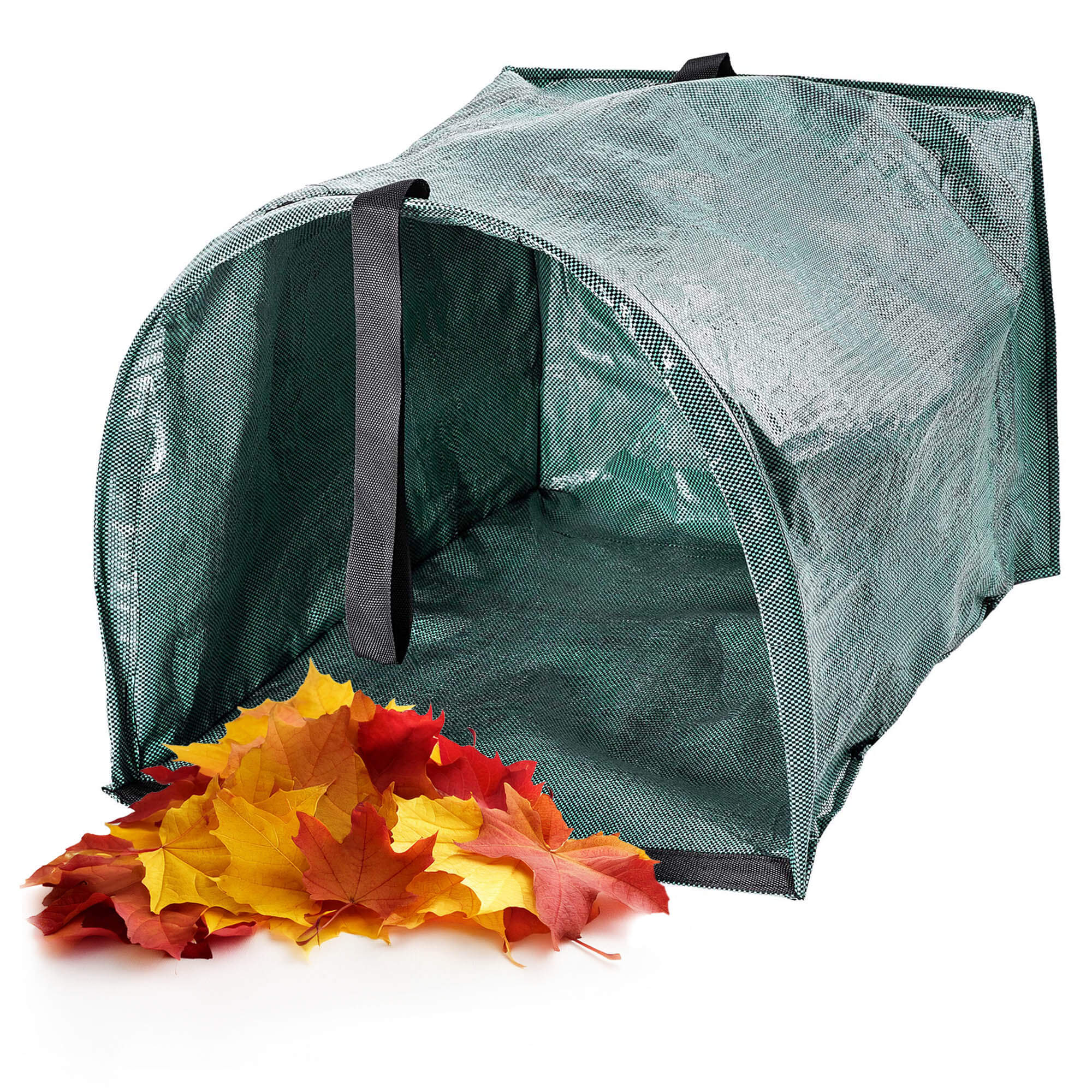 Składany kosz ogrodowy Montbard 200L zielony