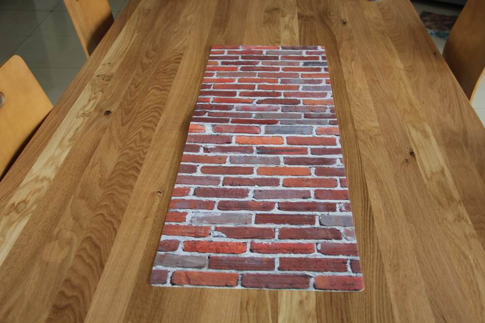 Bieżnik na stół Agello 94 x 32 cm, cegła