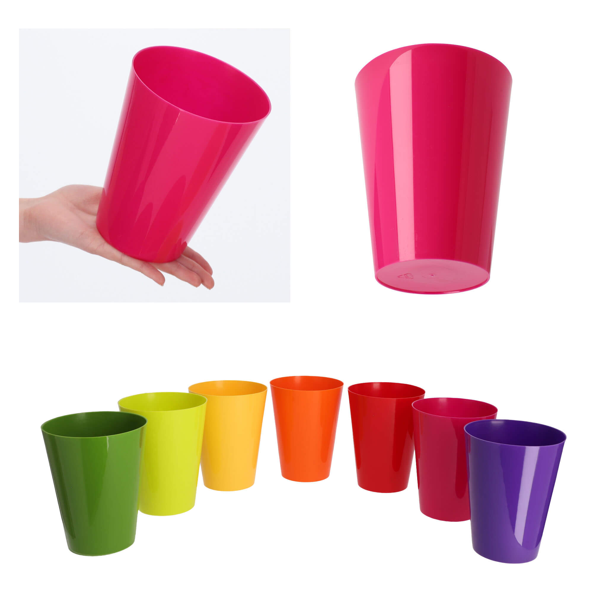Doniczka na storczyka Cerda 13 cm, fuksja
