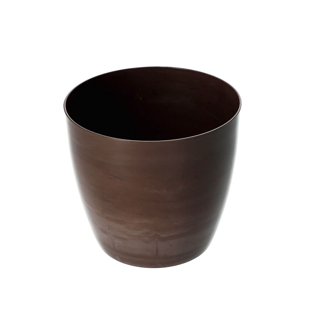 Doniczka na kwiaty Agen 12 cm, brązowy marmur