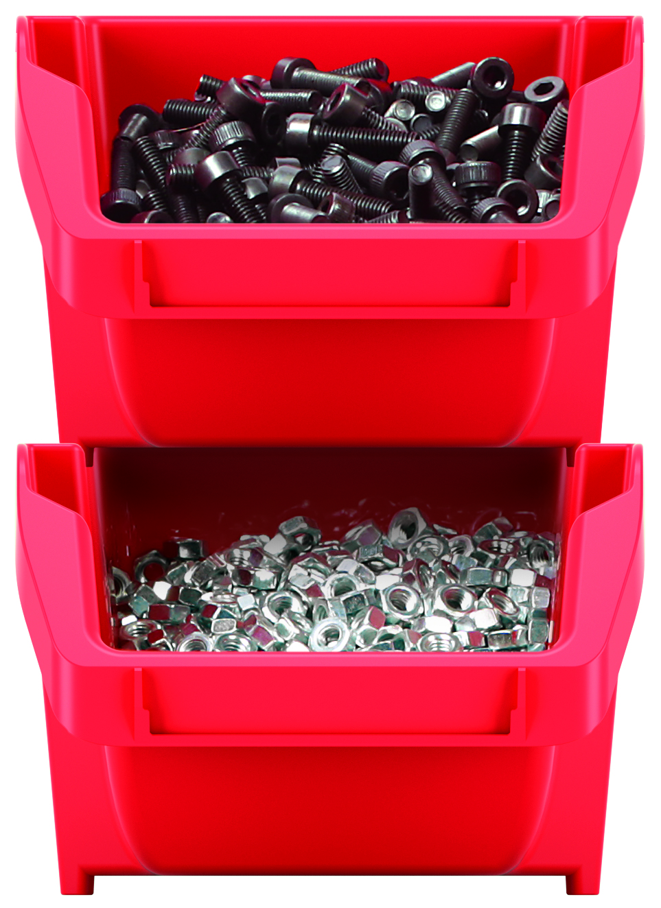 KISTENBERG Kuweta warsztatowa Bineer 12 krótka - KBIS12 - czerwony