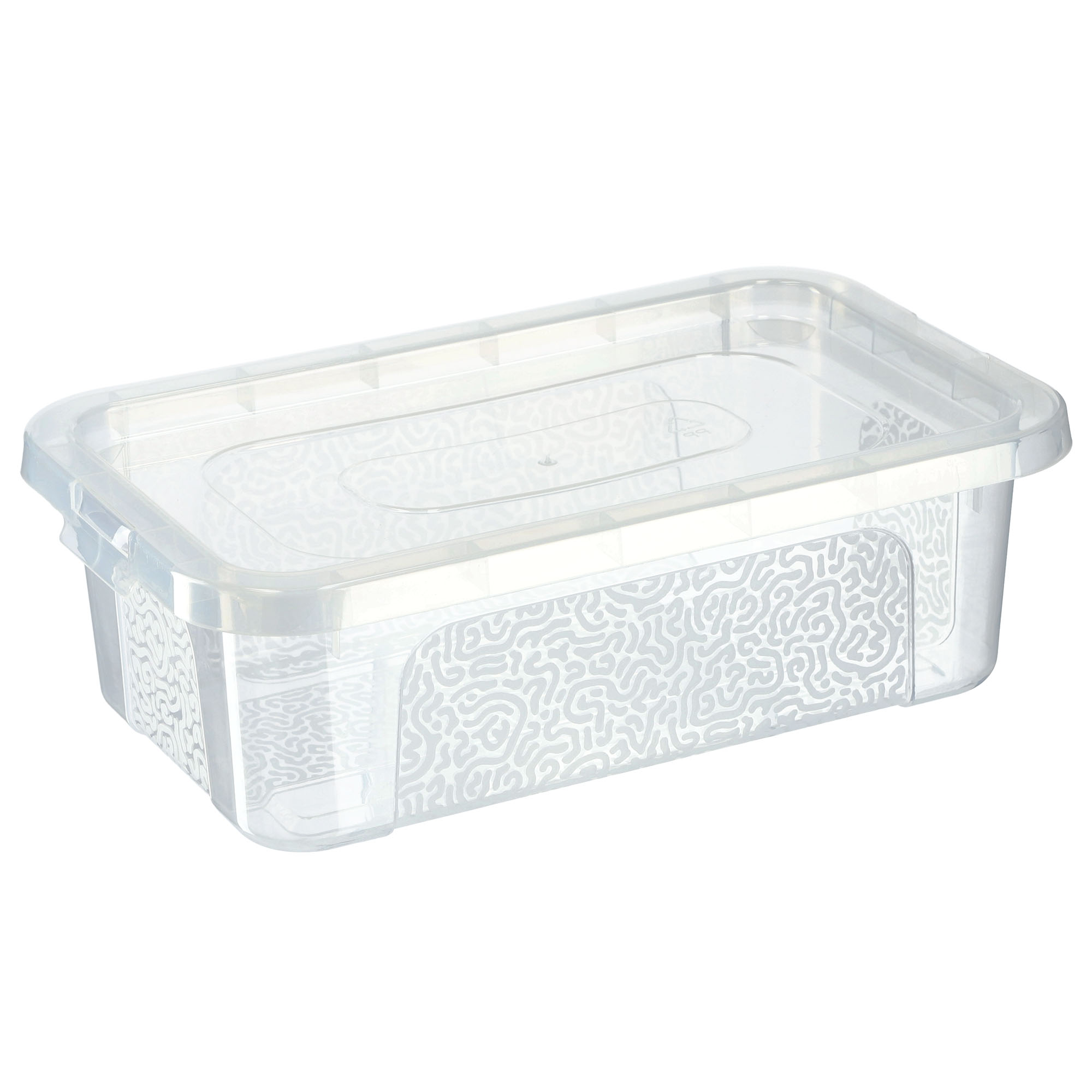 Pojemnik z pokrywką do przechoywywania Dozza 4,5L bezbarwny