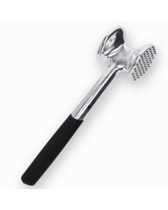 Aluminiowy tłuczek do mięsa 24 x 6 cm, czarny