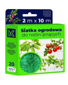 Siatka ogrodowa do roślin pnących Licourt 2 x 10 m zielona