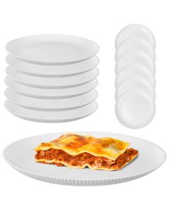 Talerz płytki Regno 26.5 cm biały 6 szt.