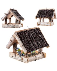 Karmnik dla ptaków z brzozy Revel 26 x 25 cm