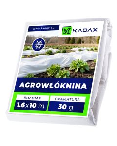 Agrowłóknina ogrodowa Cravant zimowa 1.6 x 10 m 30 g/m² biała