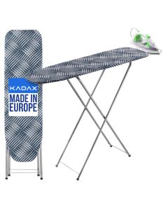 Deska do prasowania Habo 104 x 30 cm, granatowa z uchwytem