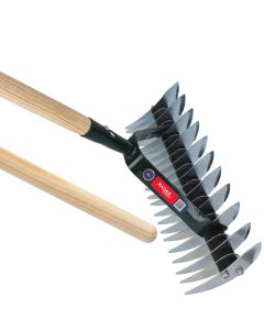 Aerator ogrodowy dwustronny z trzonkiem Tullus 166 cm