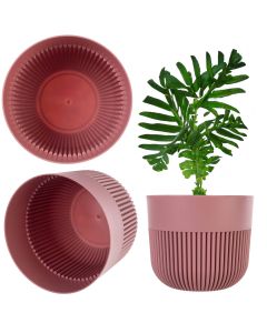 Doniczka osłonka Ornon 17 cm pudrowy róż