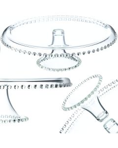 Patera na ciasto tort Assa z kuleczkami dekoracyjna 32 cm