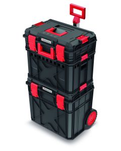 KISTENBERG Zestaw Skrzyń narzędziowych X Block PRO 2w1 - KXBS6040100 - czarny