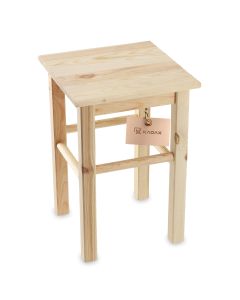 Drewniany taboret kuchenny Falun 44 x 30 cm