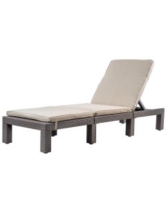 Leżak ogrodowy Keter Daytona Deluxe 65 x 195 cm, piaskowy