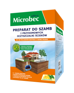 Microbec Ultra Preparat do szamb cytrynowy 1.2 kg