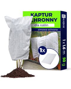 Kaptur ochronny na rośliny Vatan 1 x 1.6 m 50 g/m² biały 1 szt.