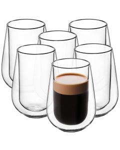Szklanki termiczne z podwójną ścianką 280 ml 6 szt.