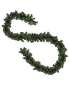 Girlanda świąteczna choinkowa Rennes 195cm zielona