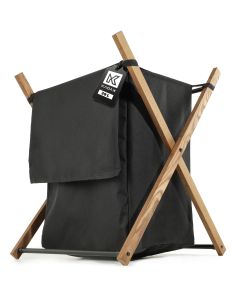 Kosz na pranie Ally 39L czarny