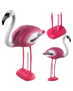 Figurka flaming 80 x 62 cm, różowy