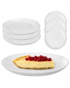Talerz deserowy Regno 19 cm biały 3 szt.